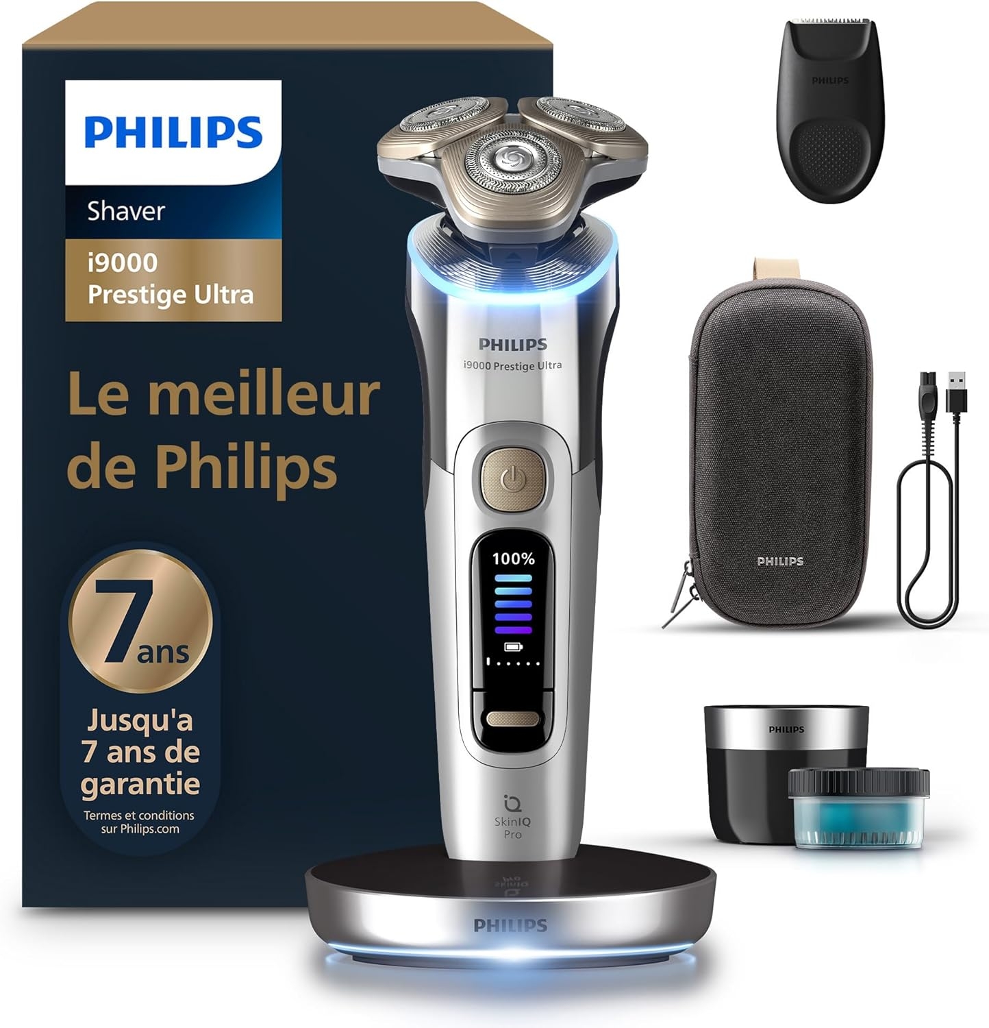 Rasage nouvelle génération : zoom sur les technologies bluffantes du Philips i9000 Prestige Ultra